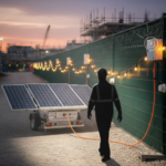 Prolectric looks to light up exhibition with solar-powered innovation Solar-powered construction site lighting