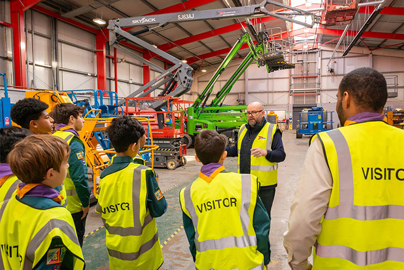 Guided tour of innovation centre