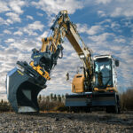 Cat compatibility aims to make engcon tiltrotators ‘more accessible’ for customers Caterpillar excavator with engcon tiltrotator