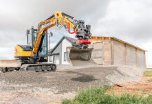 Rototilt delivers efficiency gains for PTM Plant Excavator with Rototilt tiltroator