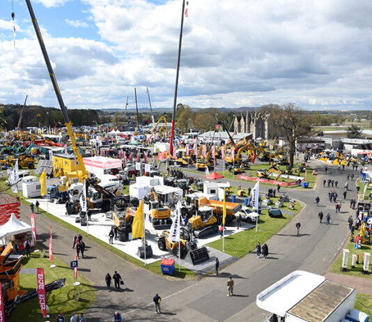 ScotPlant 2026 showground on verge of selling out! Aerial shot of ScotPlant showground