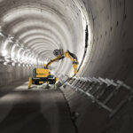 The race to develop electric-powered machinery Demolition equipment on tunnelling project