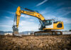 Leica and Liebherr expand factory-integrated machine control collaboration Liebherr excavator on construction site