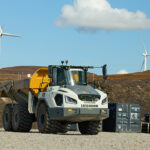 How Scottish projects are shaping rental trends for heavy kit A Liebherr ADT working on energy infrastructure project