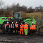 Machinery dealer enjoys early success with LiuGong brand Construction teams at Dig Day event with electric wheel loader in background
