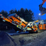Portafill equipment helps boost recycling efficiency in Fife Floodlit Portafill machine