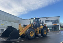 Tillicoultry Quarries benefits from Finning rebuild programme Wheel loader at Tillicoultry Quarries