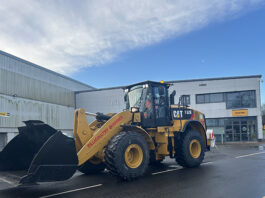 Tillicoultry Quarries benefits from Finning rebuild programme Wheel loader at Tillicoultry Quarries