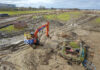 Latest Hitachi haul boosts Touchstone’s fleet expansion plans Hitachi excavator on construction site