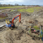 Latest Hitachi haul boosts Touchstone’s fleet expansion plans Hitachi excavator on construction site