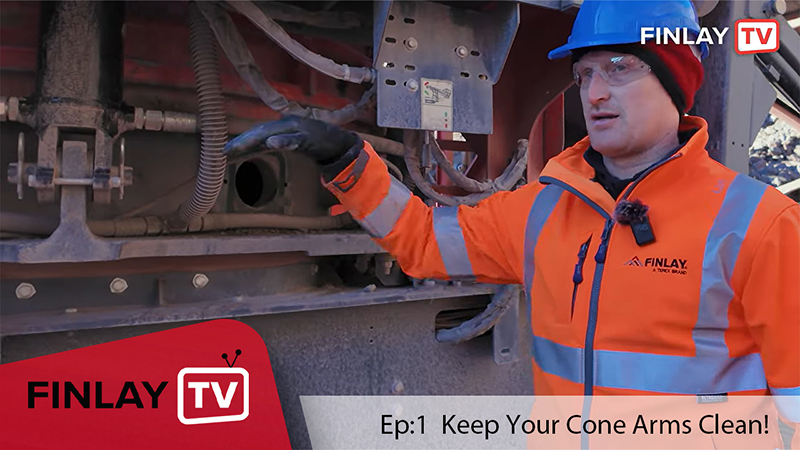 Photo from first episode of FinlayTV