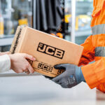 JCB introduces new online parts platform JCB parts being delivered in box