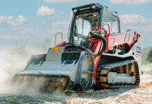 Takeuchi on track for another standout ScotPlant showing Takeuchi TL12V-2 compact track loader