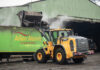 High-lift loader proves its worth at composting plant Wheel loader at recycling facility