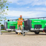Sunbelt Rentals invests €1 million in utility equipment Construction worker standing in front of a cable winch