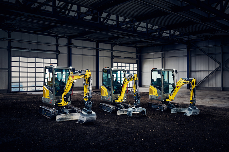 Wacker Neuson mini-excavators
