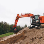 Rototilt signs new OEM agreement with Hitachi Construction Machinery Europe Hitachi excavator with Rototilt attachment