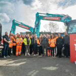 Plantforce invests over £1 million in advanced machine control technology Group photo at North West Tech Day