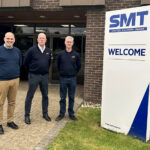 SMT GB adds to compact offering with Kioti UK acquisition L-R: Ryan Hollebone (director - compact equipment, SMT GB); Patrick Desmond (general manager, Kioti UK); and Chris Clark (operations manager, Kioti UK)