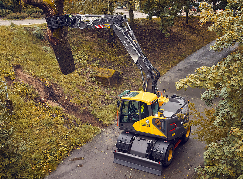 Volvo excavator