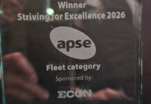 Moray Council plant fleet services team wins national award