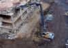 Collins Demolition snaps up UK’s first Volvo EC500HR High reach excavator helping to dismantle council building
