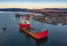 Vessel support contract brings jobs boost at Port of Cromarty Firth Seaway Alfa Lift