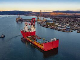 Vessel support contract brings jobs boost at Port of Cromarty Firth Seaway Alfa Lift