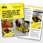 IPAF launches new guidance pack on MEWP battery safety Resource on MEWP battery safety
