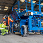 Powered access provider launches mental health initiative Two Nationwide Platforms colleagues working on a powered access vehicle