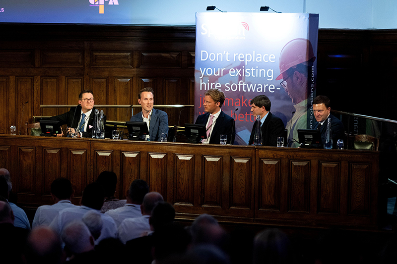 Panel session at construction conference