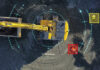 Komatsu and Safety Shield Global team up on human detection system technology Illustration of human detection system