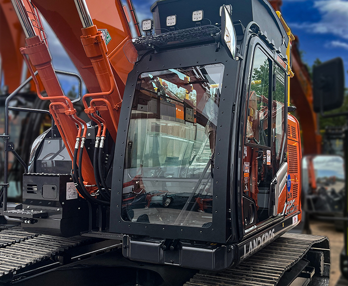 Glazing protection solution for machinery