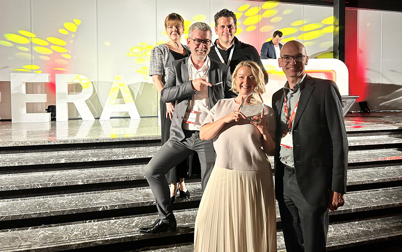 European Rental Awards winners celebrate on stage