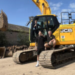 World Cup is a family affair for AMD Contract Services boss Lyndon and Fraser Dykes last week