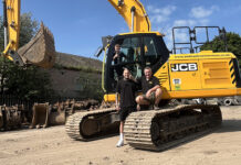 World Cup is a family affair for AMD Contract Services boss Lyndon and Fraser Dykes last week