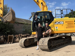 World Cup is a family affair for AMD Contract Services boss Lyndon and Fraser Dykes last week