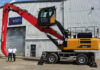 SANY UK appoints new authorised dealer for material handlers Hassell MD Jack Hassell and Dan Bailey, SANY UK material handler sales manager