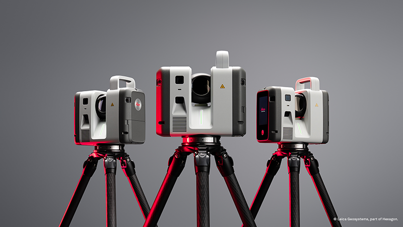 Leica laser scanners