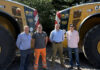 Stevens Equipment Rental marks machine milestone with ‘UK-first’ safety tech Stevens Equipment Rental team with new wheel loaders
