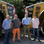 Stevens Equipment Rental marks machine milestone with ‘UK-first’ safety tech Stevens Equipment Rental team with new wheel loaders