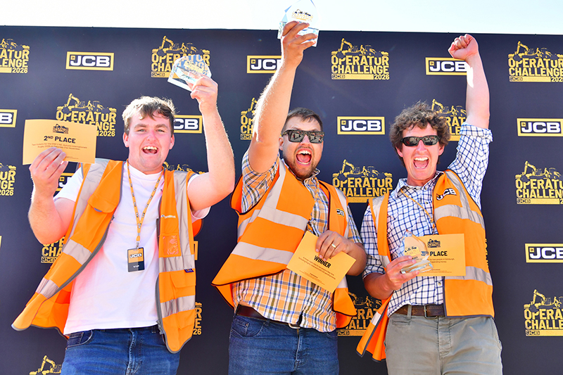 L-R: Lewis Cameron, Tom Balls, and Ollie Gunns