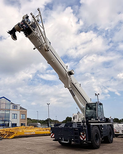 Liebherr LRT 1090-2.1 rough terrain crane
