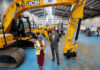 CITB welcomes newly-elected MSP to Inchinnan NCC Michelle Campbell and Ian Hughes