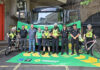 Sunbelt Rentals helps highlight safety challenges faced by different road users Cyclists and HGV drivers at London safety event
