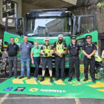 Sunbelt Rentals helps highlight safety challenges faced by different road users Cyclists and HGV drivers at London safety event