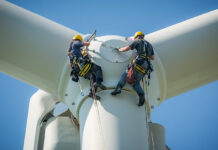 Plant and equipment suppliers sought for proposed Corr Chnoc Wind Farm project Wind turbine workers