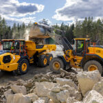 Volvo hails ‘positive quarter’ with increased volumes and key milestones marked Volvo machines on construction site