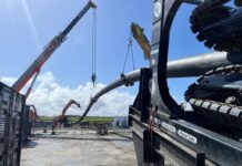 Specialist machinery used on £900m Orkney project