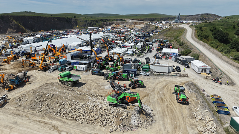 LiuGong machines at Hillhead 2026